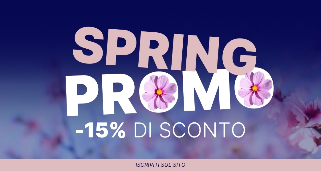 Spring Promo: viaggia leggero, risparmia di più!